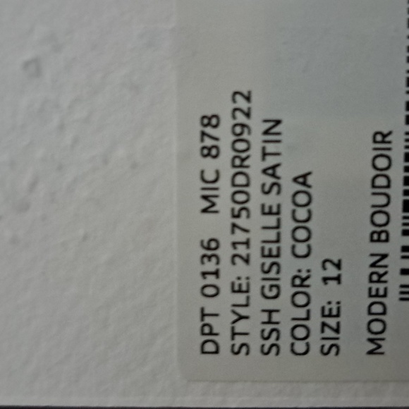 Alex Marie Giselle Satin Surplice V-Neck Drape Front Short Kimono Sleeve… - Picture 8 of 8